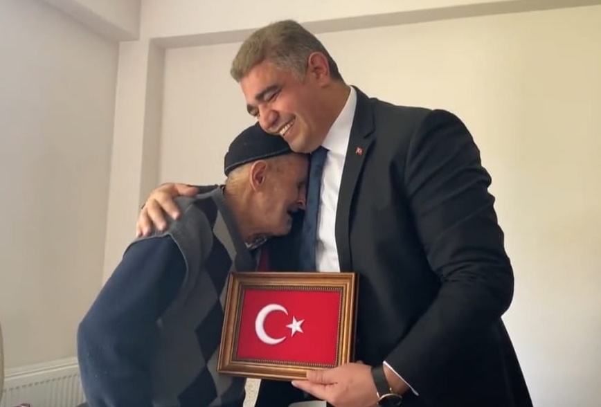 100 yaşındaki Harun amca unutulmadı;