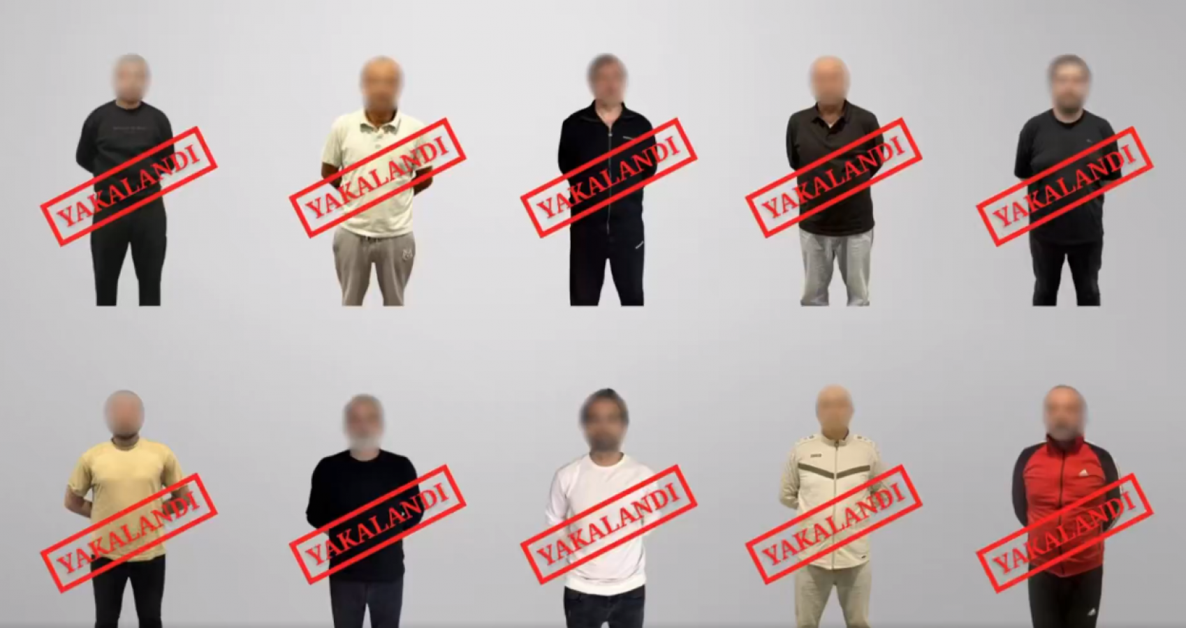 Kırmızı bültenle aranan 9 kişi Türkiye'ye getirildi;
