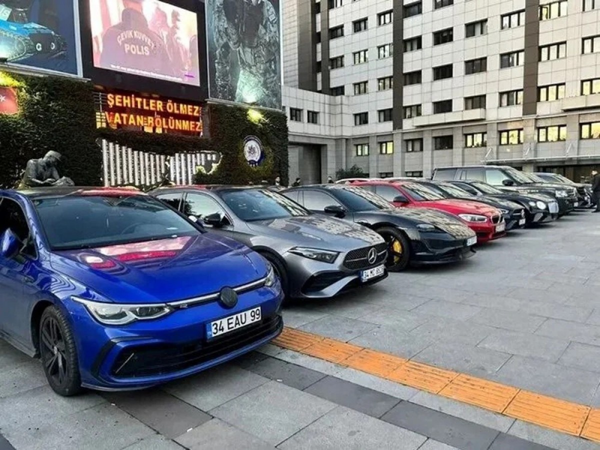 Çetelerden ele geçirilen lüks araçlar suçluları yakalayacak;