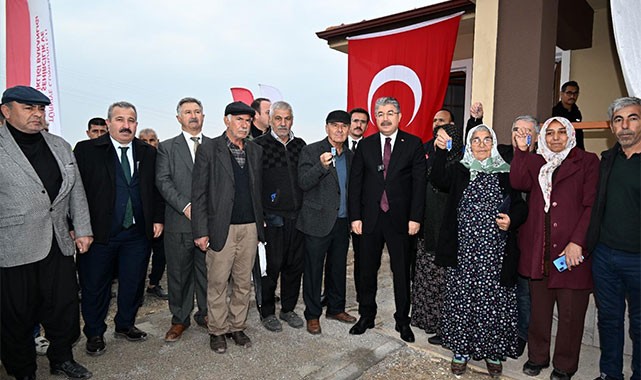 Kazmaca Köyü vatandaşları konutlarına kavuştu!