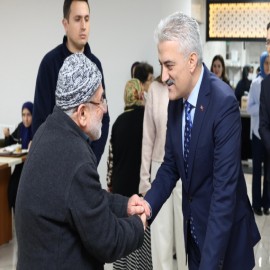 "Her bir büyüğümüzün duasına talibiz"