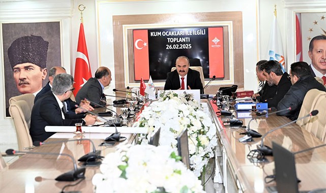 Batman'da öncelik halk sağlığı: Kum ocakları şehirden uzaklaştırılacak