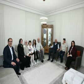 Vali Çalgan’dan koruyucu aileye şefkat ziyareti