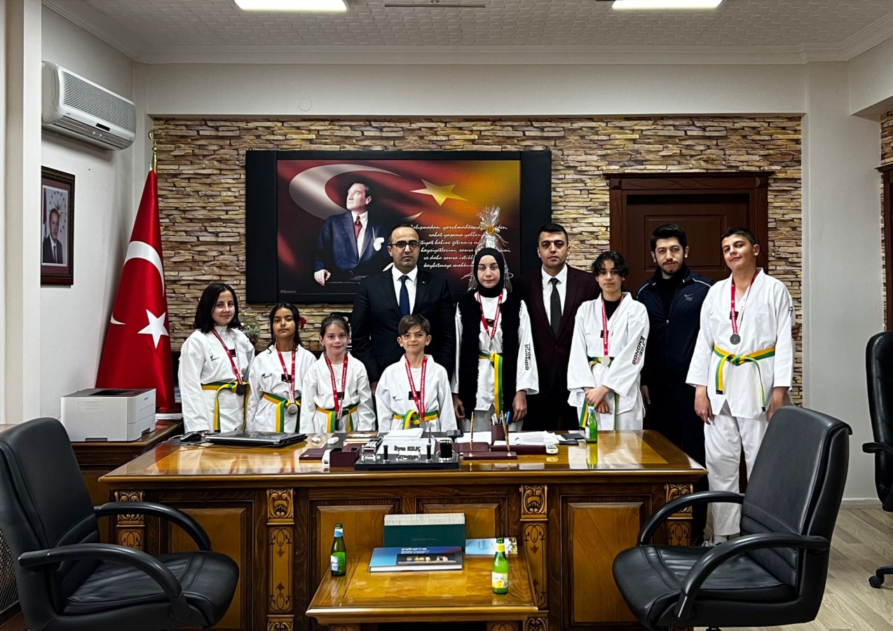 İlçenin ilk lisanslı tekvandocuları;