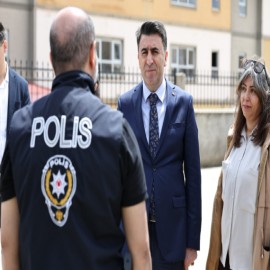 Vali Aygöl'den, güvenlik incelemesi