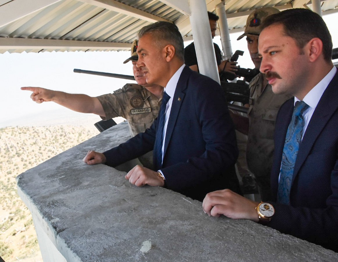 Dibek Üs Bölgesi’nde inceleme