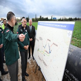 İçme suyu için Diyarbakır’dan, Edirne'ye boru sevkiyatı