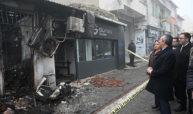 Edirne'deki yangın panik yarattı!