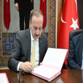 Isparta'da 4 önemli konu için imzalar atıldı
