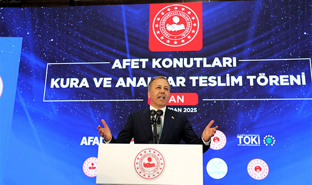 Van'da deprem konutları sahiplerine teslim edildi;
