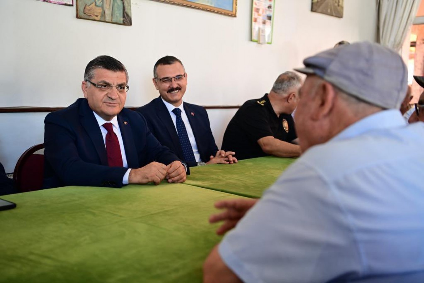 Vatandaşla kahve sohbeti;