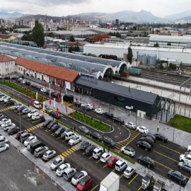 Tarihi yapı modern ulaşımla buluştu