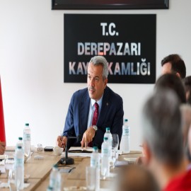 Vali Baydaş’tan, Derepazarı’nda afet mesaisi