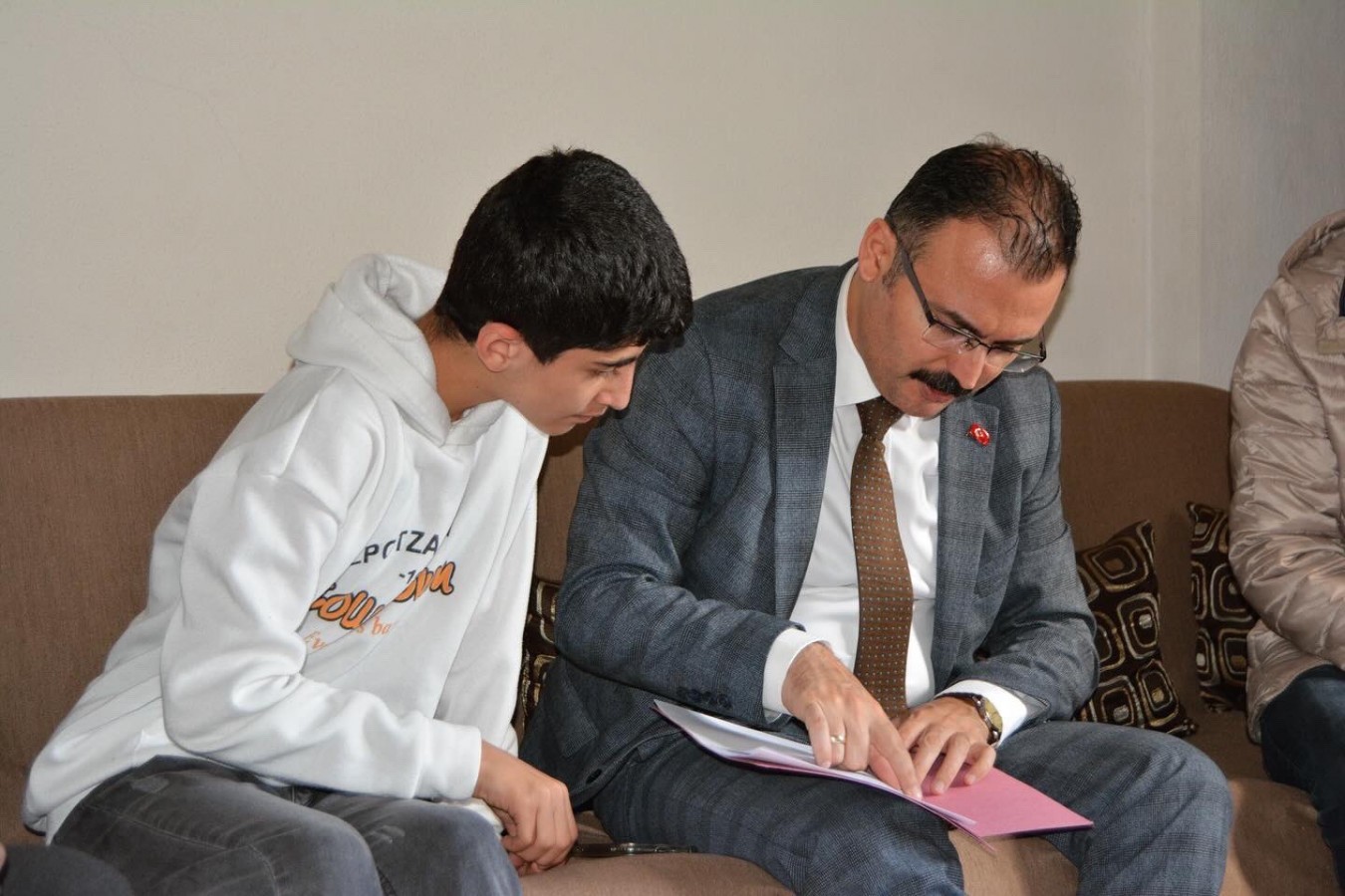 “Misafirim kaymakamım”;