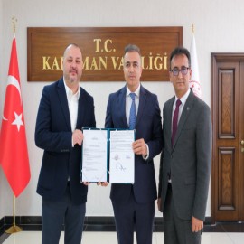 Karaman’da yeni anaokulu için imzalar atıldı