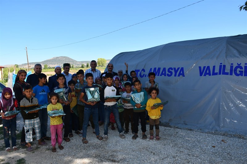 Mevsimlik işçi çocukları için Kur’an kursu;