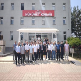 Felahiye Kaymakamı, ilçeye veda etti