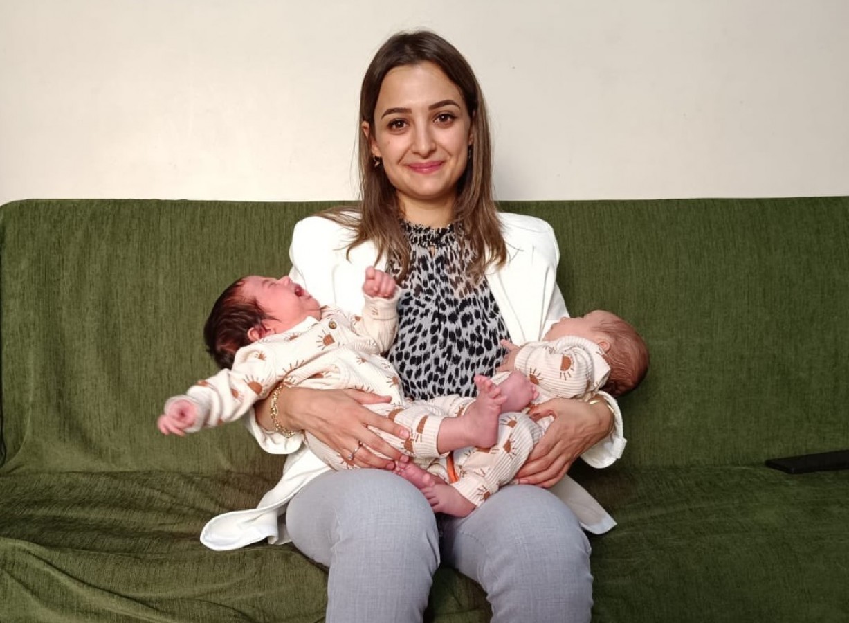 “Aramıza hoş geldin minik bebek”;