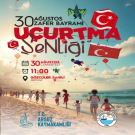 Arsuz Kaymakamlığı'ndan Uçurtma Şenliği