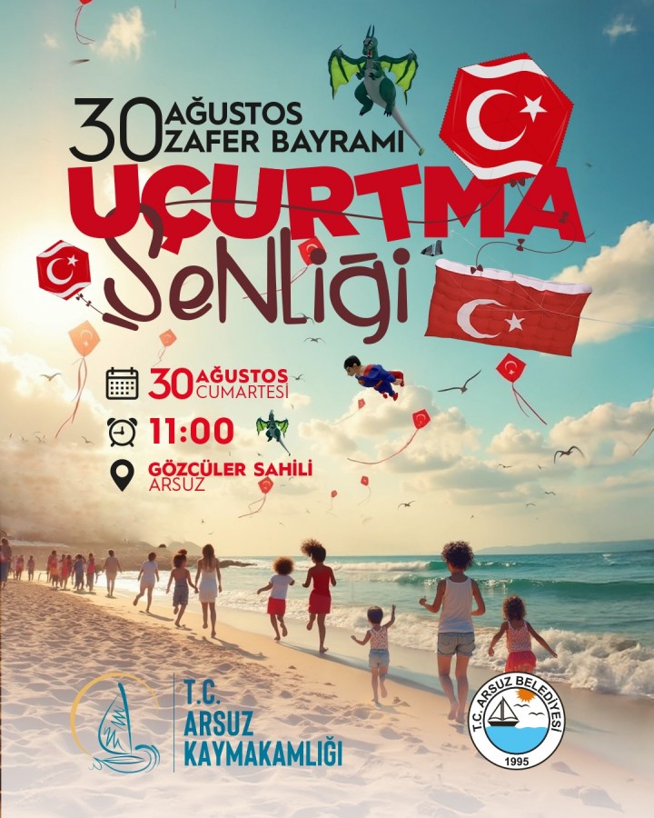 Arsuz Kaymakamlığı'ndan Uçurtma Şenliği;