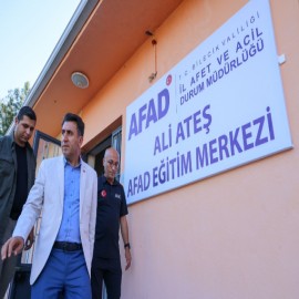 "Hayırseverin hibe ettiği bina AFAD Eğitim Merkezi olacak"