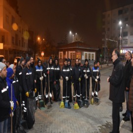 Temiz bir kent için başlatılan seferberlik sürüyor