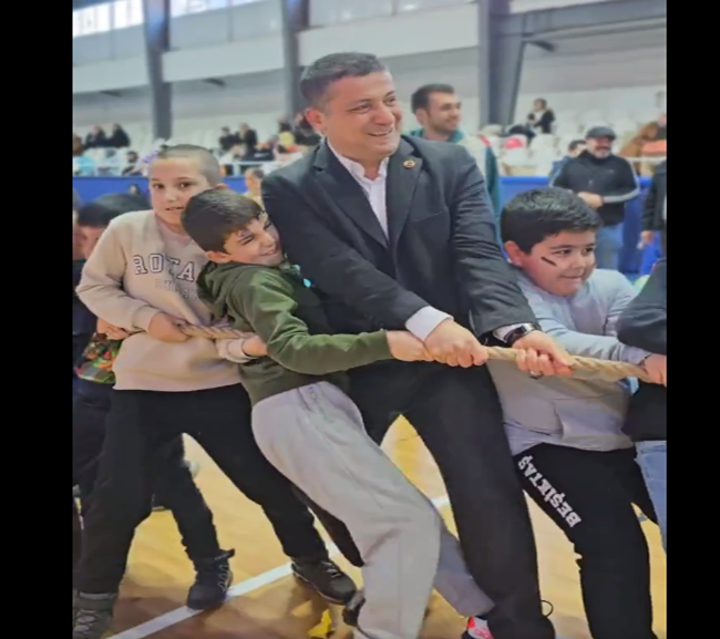 “Çocuklarımızla birlikte eğlendik”
