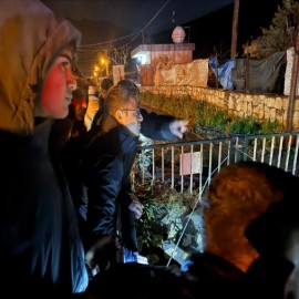 Vali Yardımcısı Çiçek, selin vurduğu bölgelerde inceleme yaptı