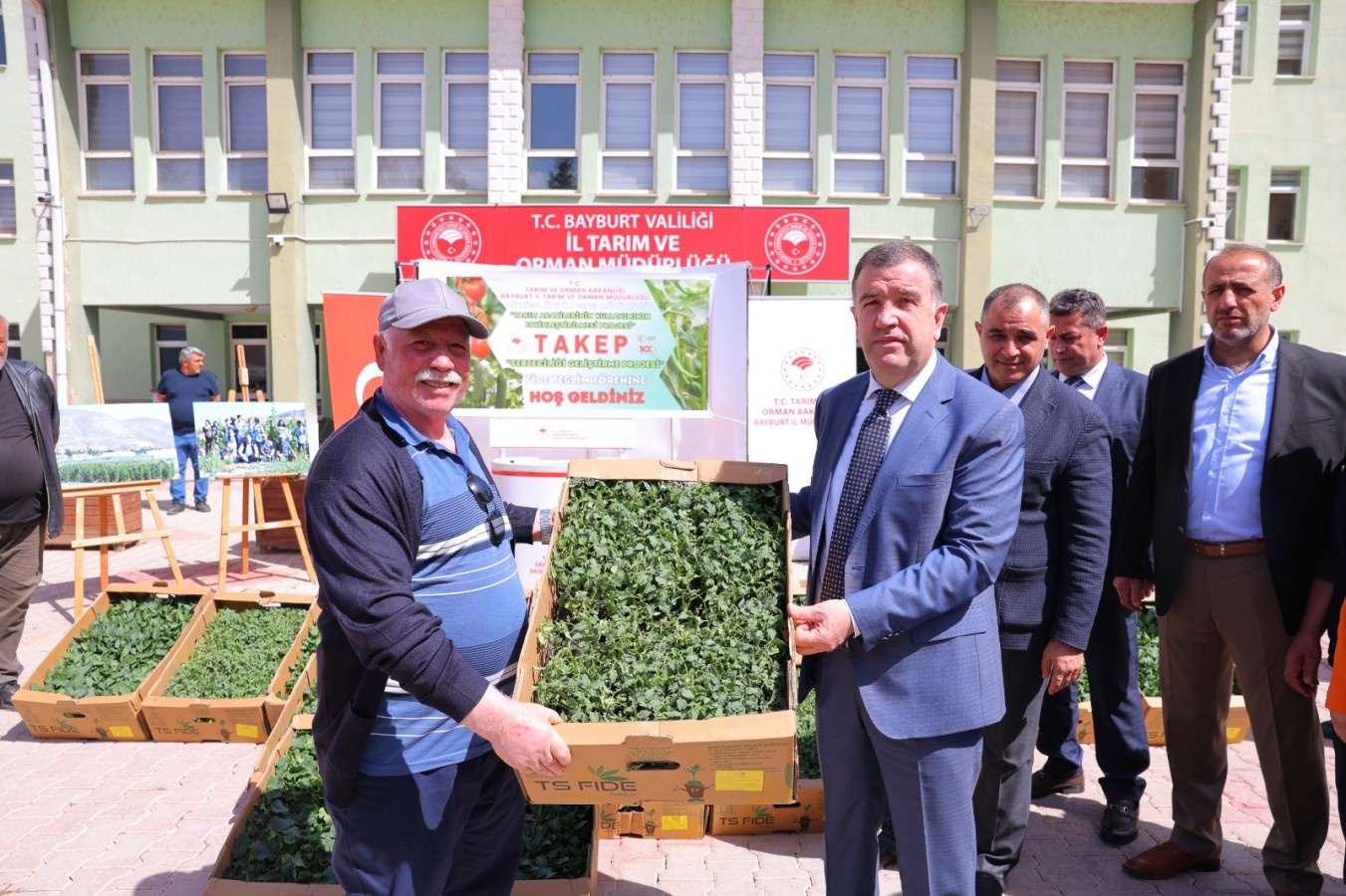 Hedef; sebze üretimini geliştirmek