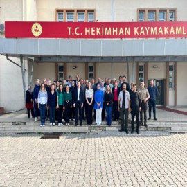 Hekimhan Kaymakamı'ndan veda ziyaretleri