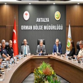 Antalya için yeni yangın planı devrede: