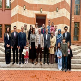 Vali Çalgan, mülki idare amirleri aileleriyle bayramlaştı