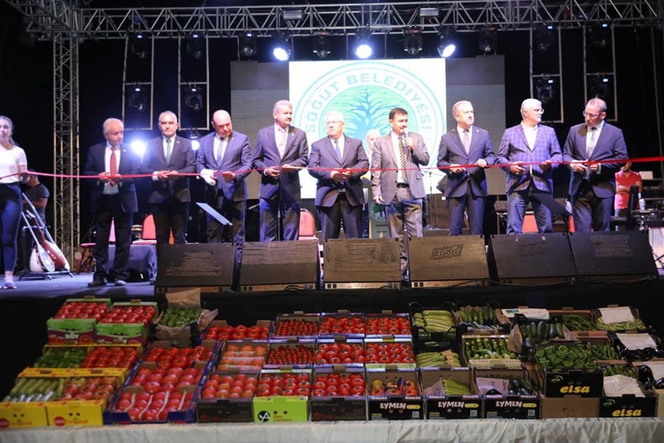 Söğüt Domates Festivali 17. kez coşkuyla başladı;