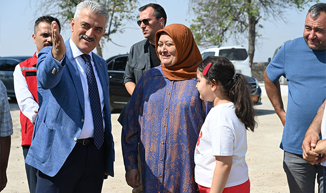 Kırıkkale’de Ulaş Köyü rahat bir nefes aldı: Vali Makas, çalışmaları yerinde inceledi;