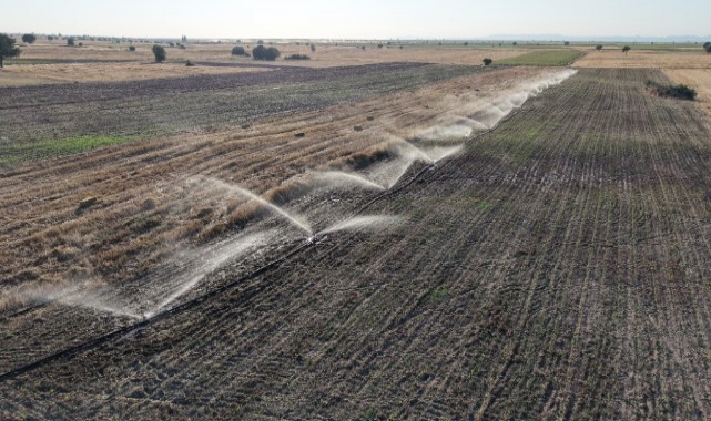 Edirne’de 10 bin 500 dekar arazi suya kavuşuyor