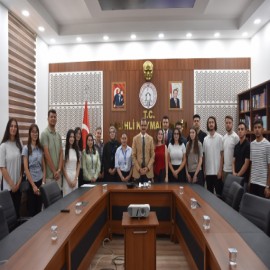Kaymakam Güldoğan’dan gençlere kariyer rehberliği