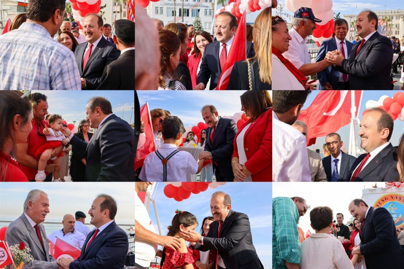TCSG Gemisi'nde şehit ailelerini ve gazileri ağırladı;