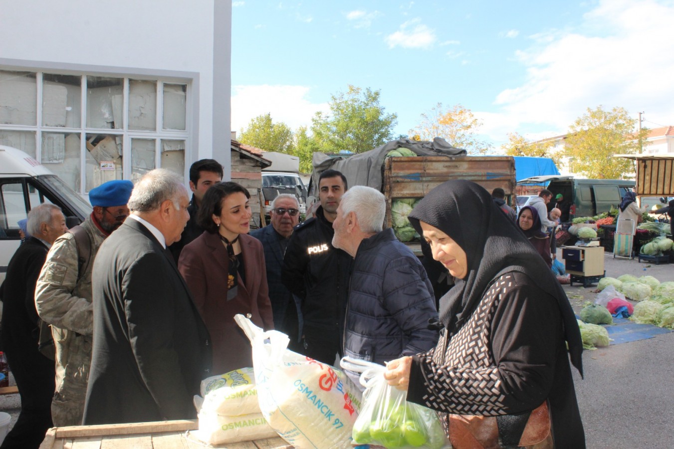 Dodurga’nın yeni kaymakamı ilk günden sahaya indi;