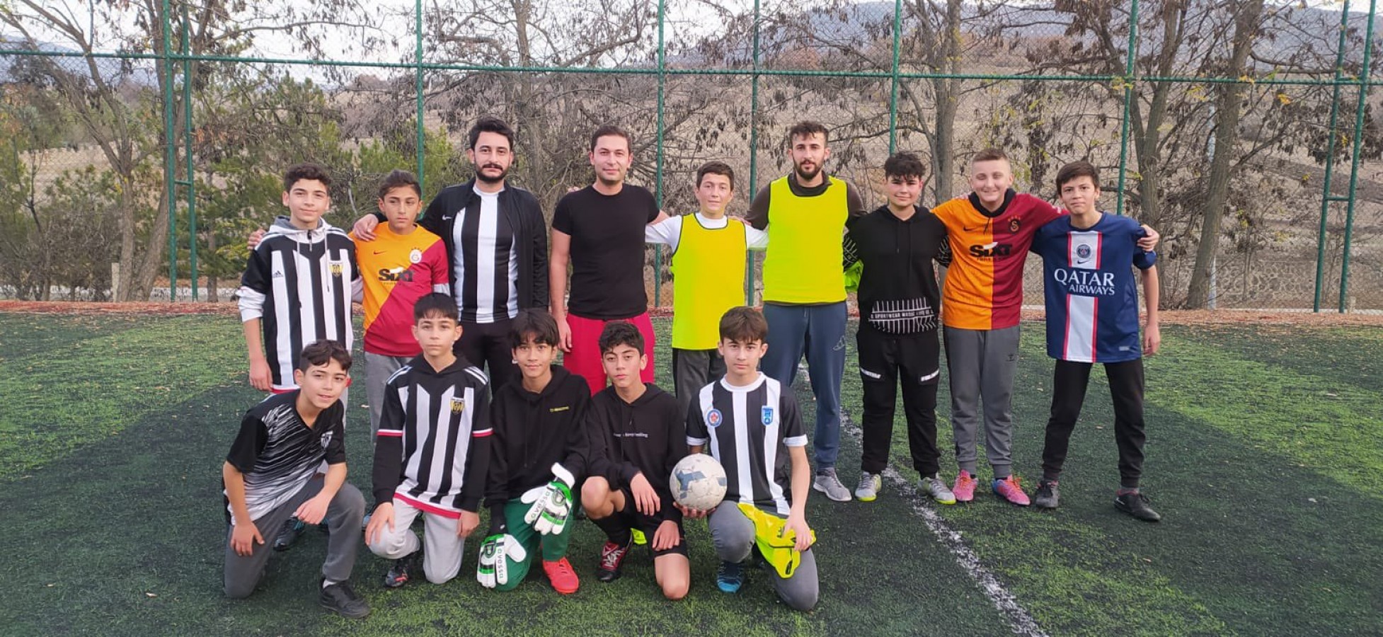 Sınava hazırlanan öğrencilerle motivasyon maçı;