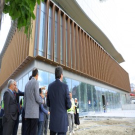 Avrupa ödüllü Şehir Kütüphanesi’nde çalışmalar hız kesmiyor