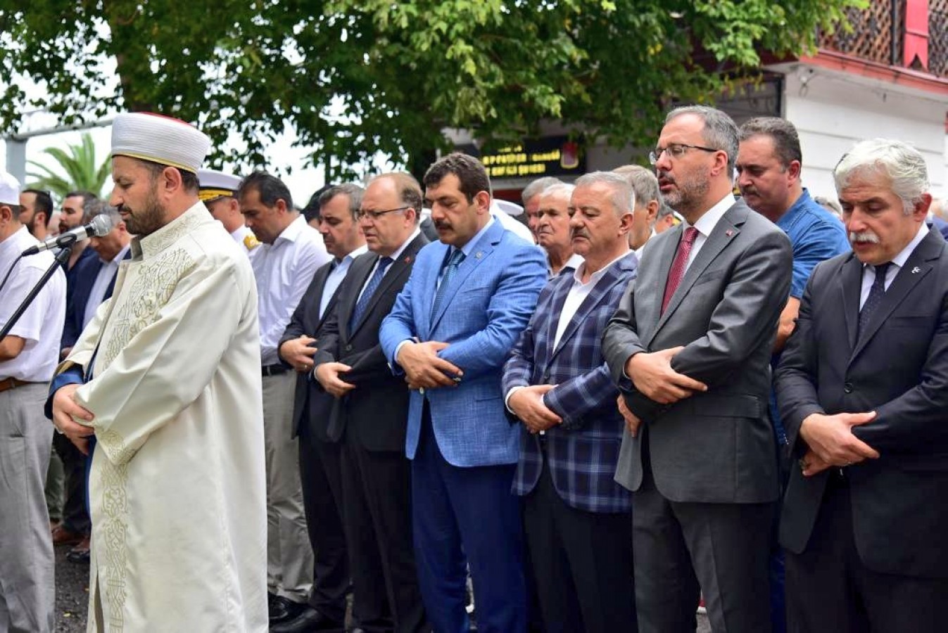 30 Ağustos töreninde vefat eden gazi oğlu toprağa verildi