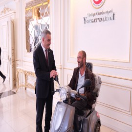 Devlet elini uzattı, İbrahim Tunay’ın yüzü güldü