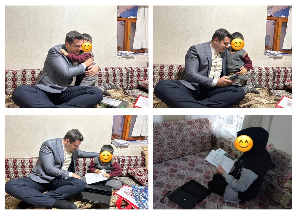 Yeni yılın ilk hediyesi Kaymakamlıktan;