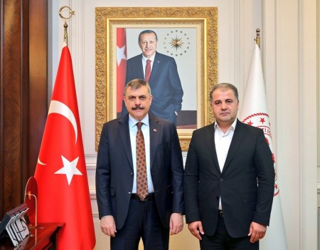 MİA Haber Genel Yayın Yönetmeni Cengiz Aksan, İçişleri Bakanı Mustafa Çiftçi ile görüştü